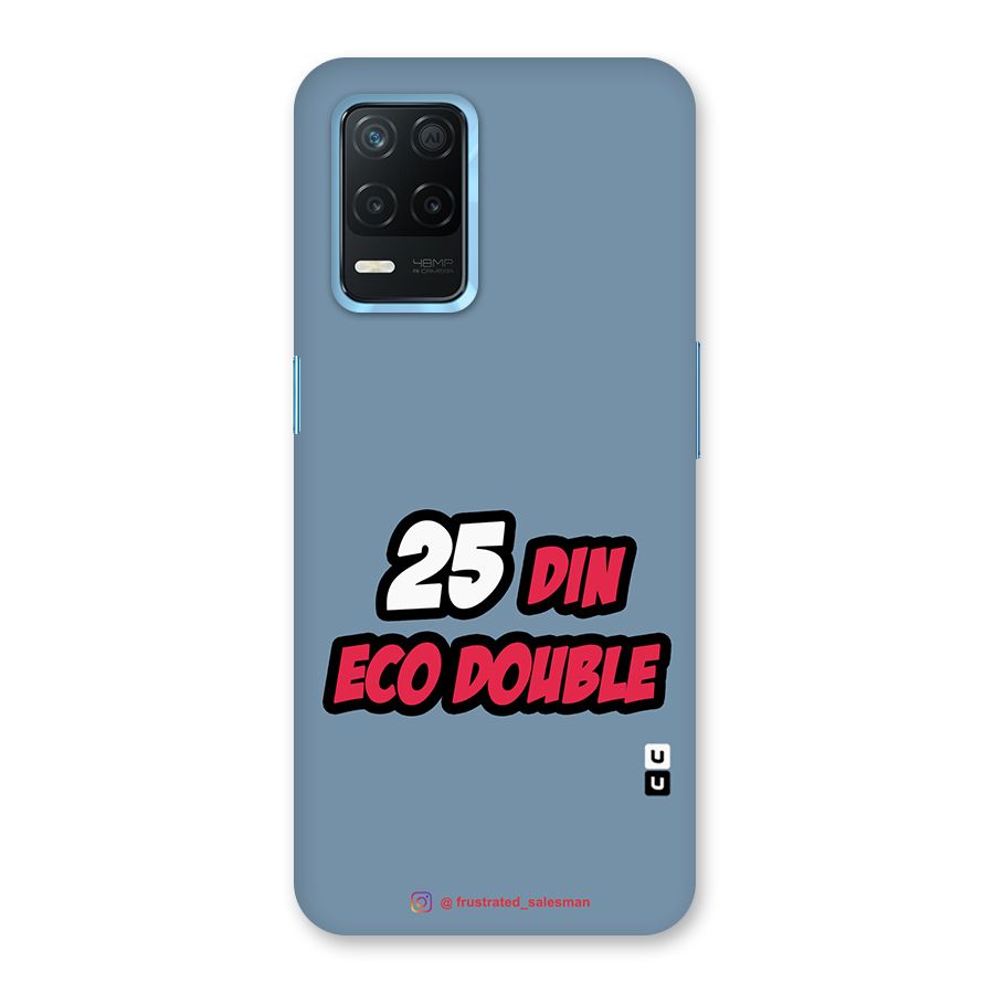 25 Din Eco Double SteelBlue Back Case for Realme 8s 5G