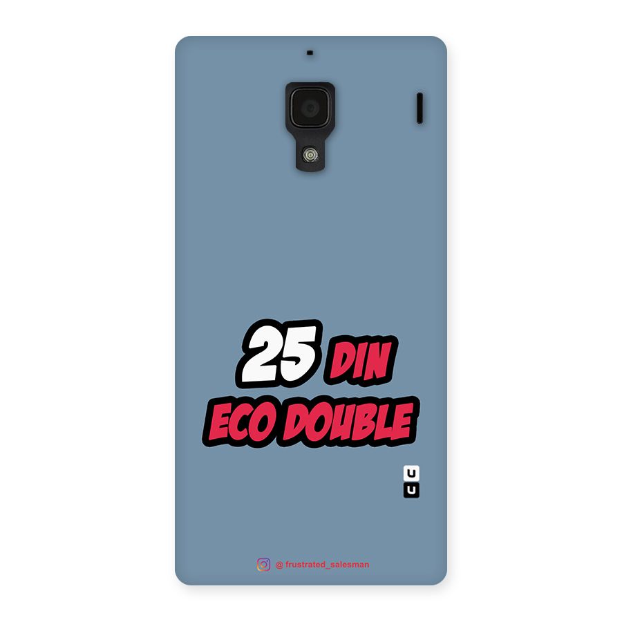 25 Din Eco Double SteelBlue Back Case for Redmi 1S