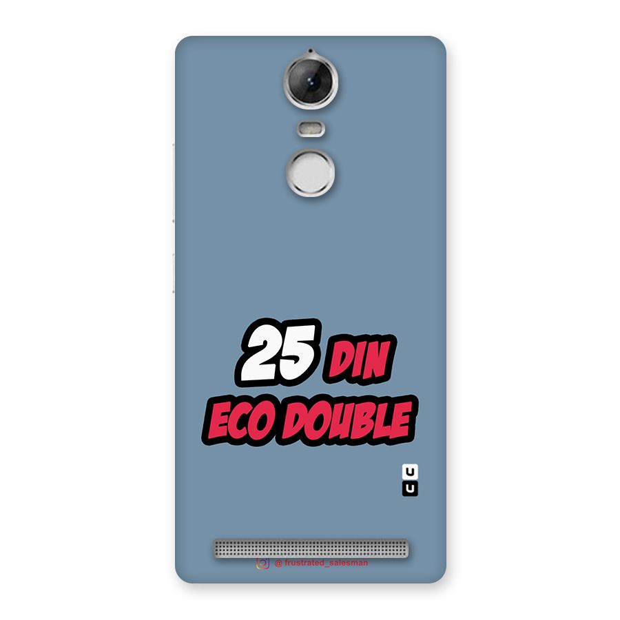 25 Din Eco Double SteelBlue Back Case for Vibe K5 Note