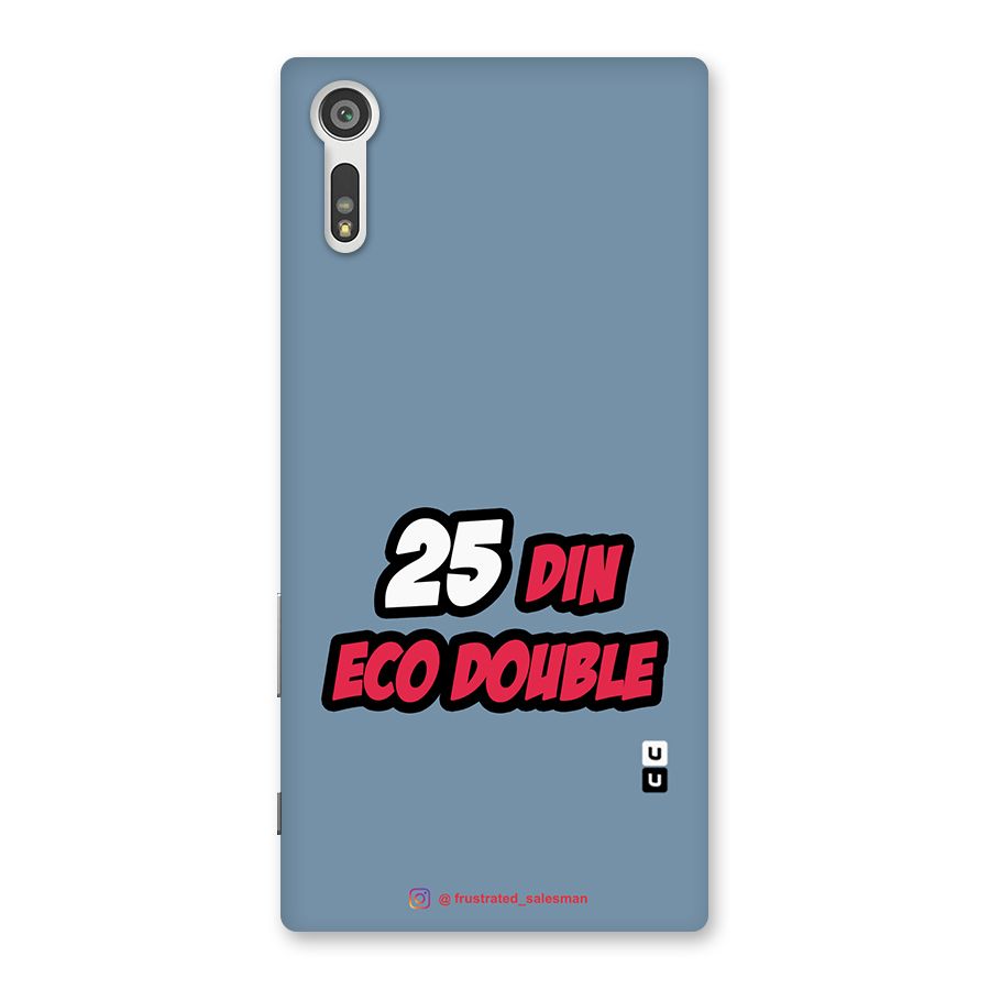25 Din Eco Double SteelBlue Back Case for Xperia XZ