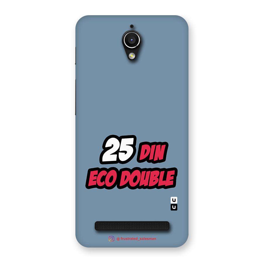 25 Din Eco Double SteelBlue Back Case for Zenfone Go