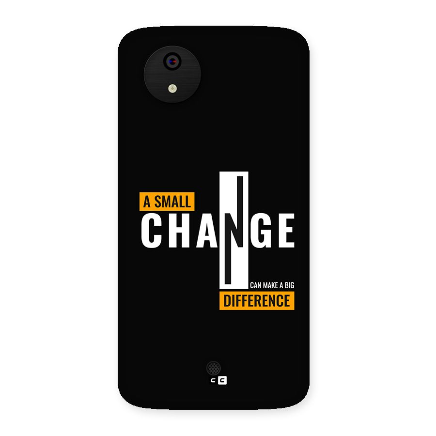 A Small Change Back Case for Canvas A1  AQ4501