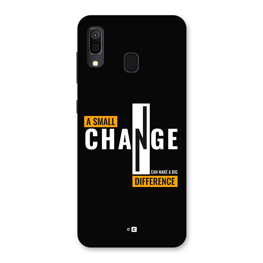 A Small Change Back Case for Galaxy A30