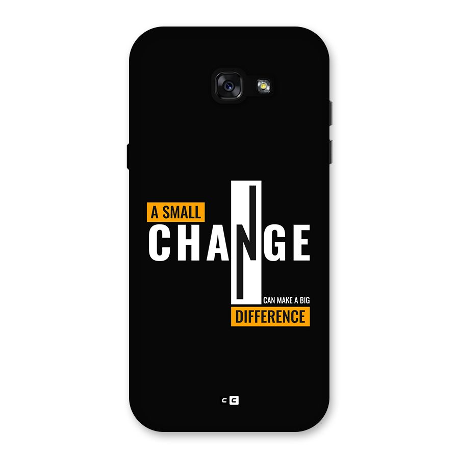 A Small Change Back Case for Galaxy A7 (2017)