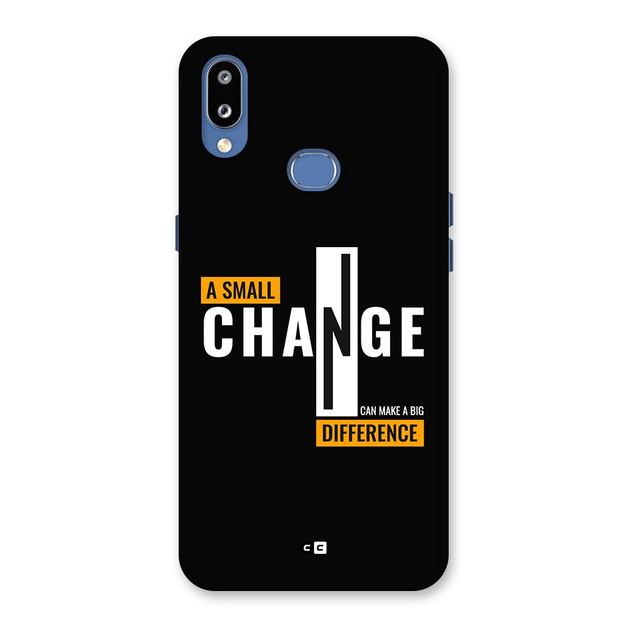 A Small Change Back Case for Galaxy M01s