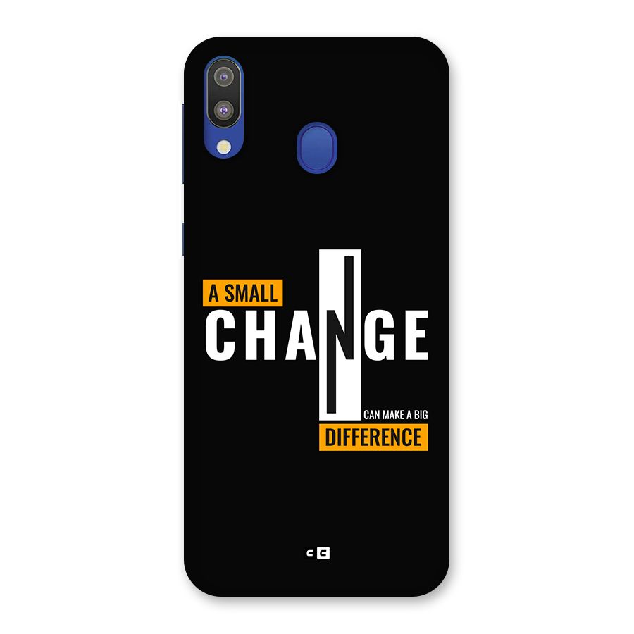 A Small Change Back Case for Galaxy M20
