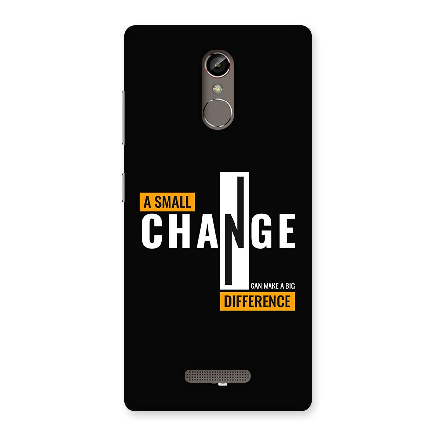 A Small Change Back Case for Gionee S6s
