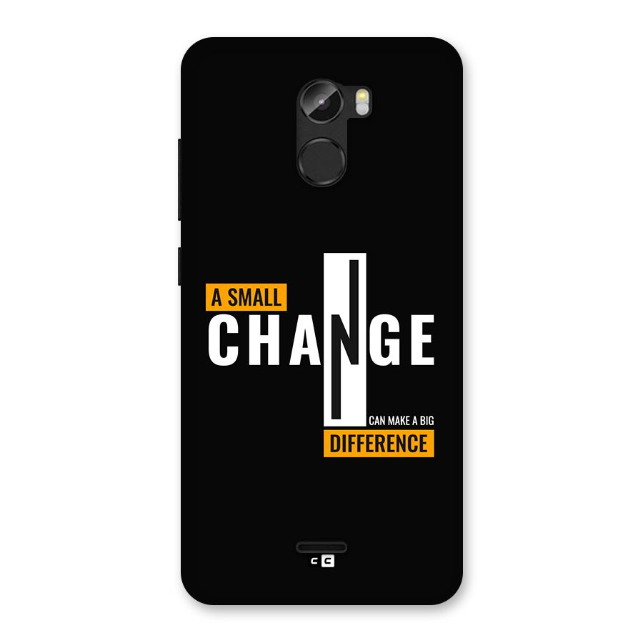 A Small Change Back Case for Gionee X1