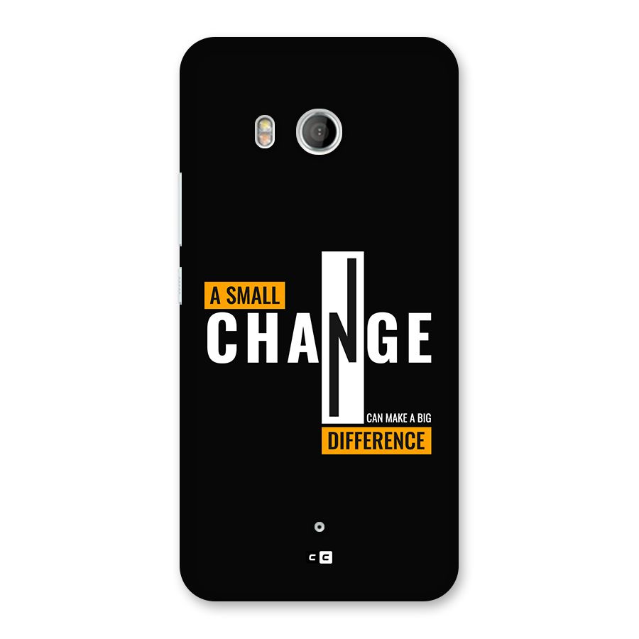 A Small Change Back Case for HTC U11