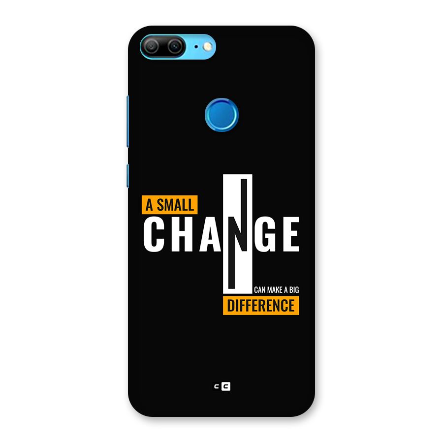 A Small Change Back Case for Honor 9 Lite