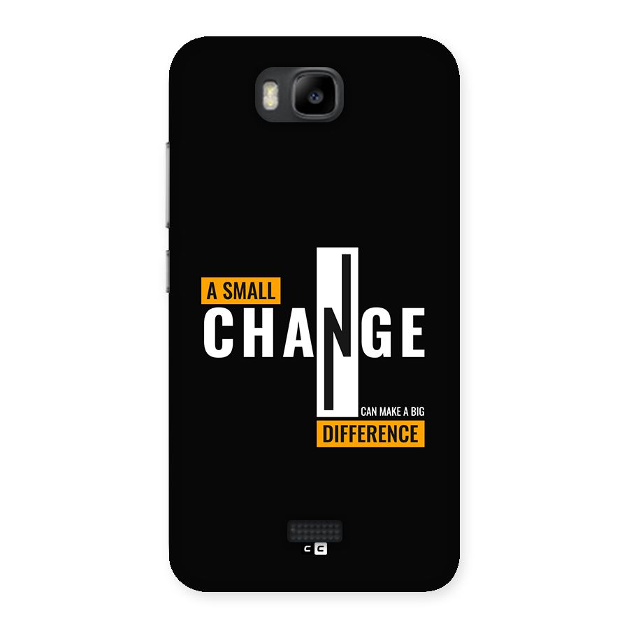 A Small Change Back Case for Honor Bee