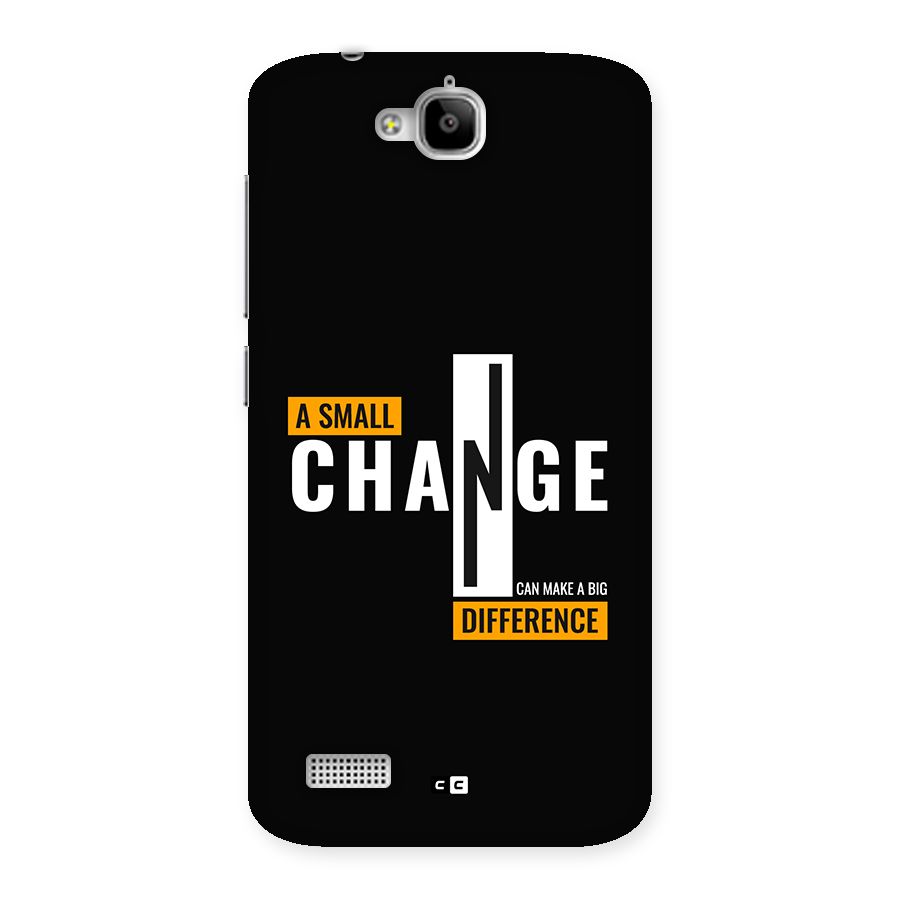 A Small Change Back Case for Honor Holly