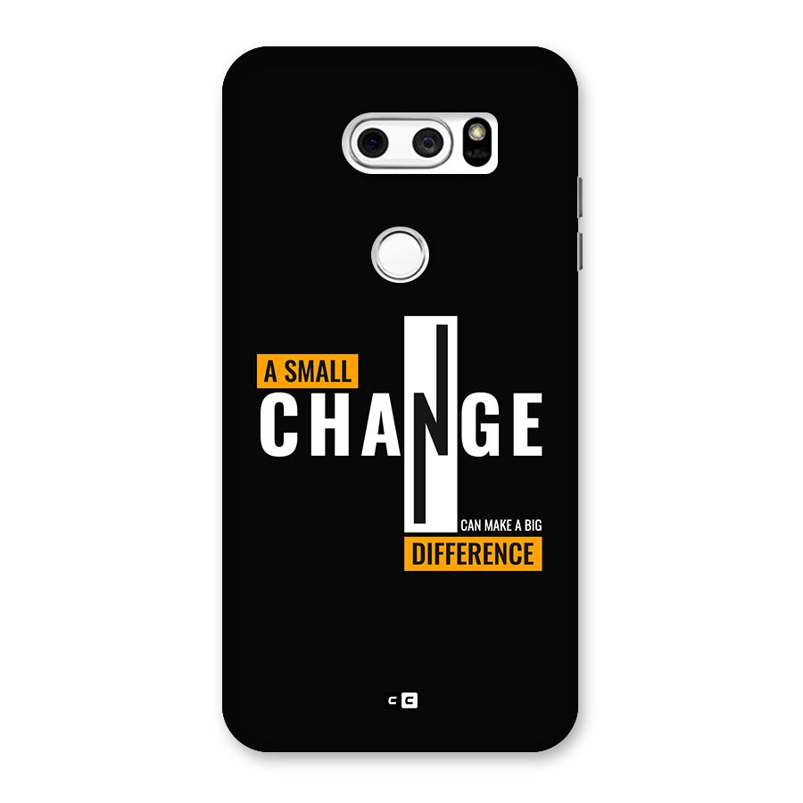 A Small Change Back Case for LG V30