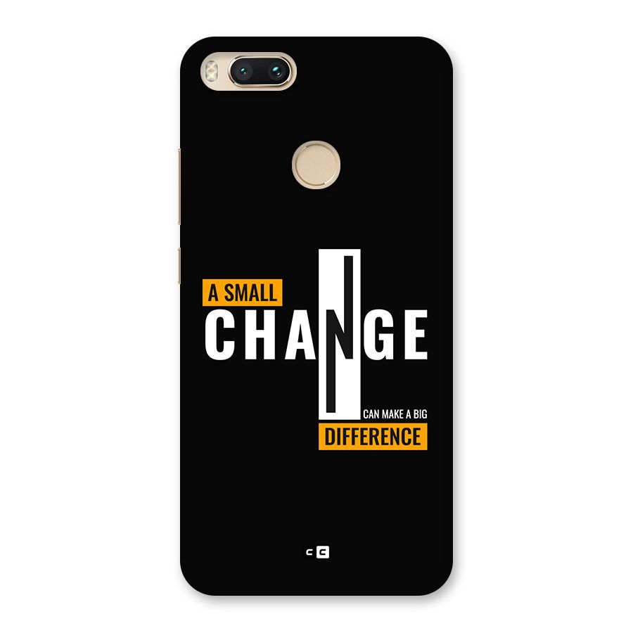 A Small Change Back Case for Mi A1