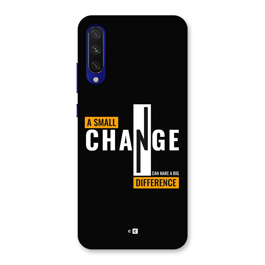 A Small Change Back Case for Mi A3