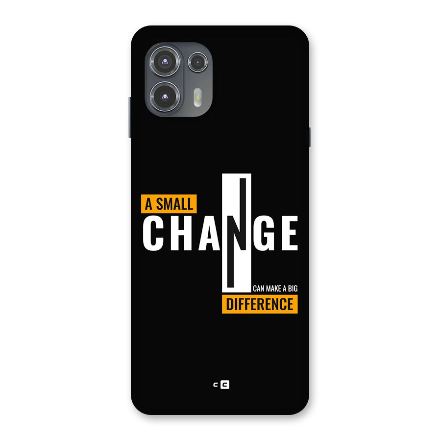 A Small Change Back Case for Motorola Edge 20 Fusion