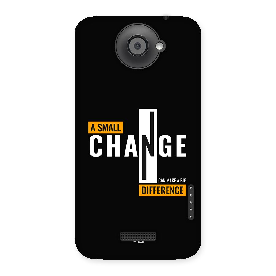 A Small Change Back Case for One X
