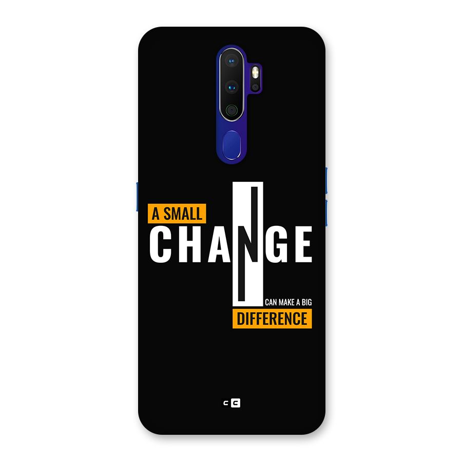 A Small Change Back Case for Oppo A9 (2020)