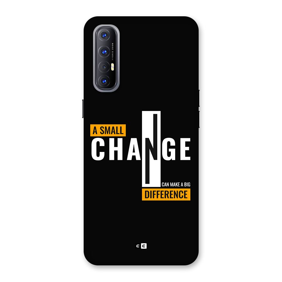 A Small Change Back Case for Oppo Reno3 Pro