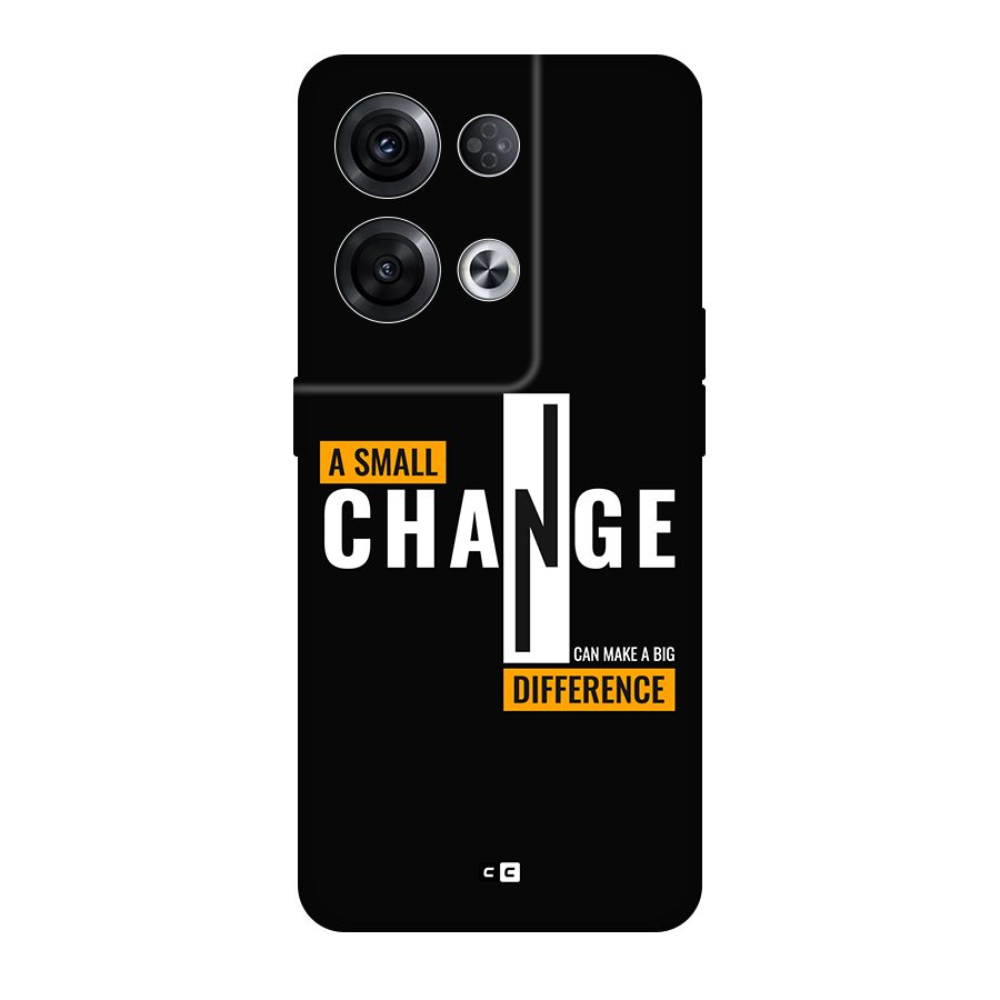 A Small Change Back Case for Oppo Reno8 Pro 5G