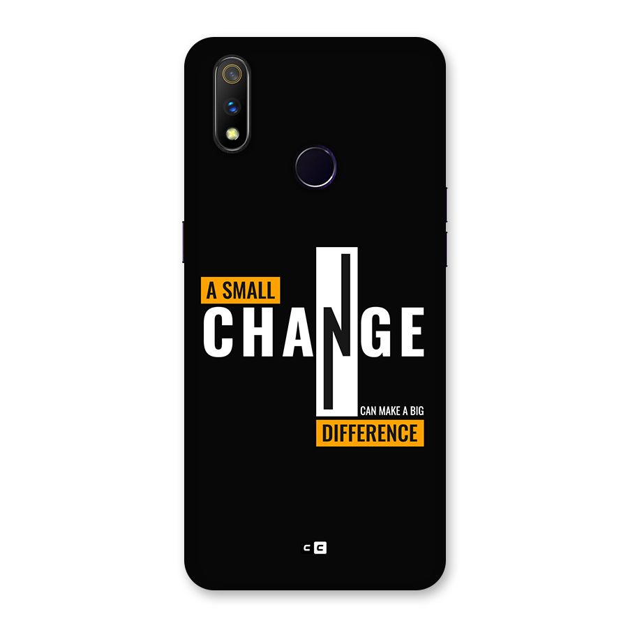 A Small Change Back Case for Realme 3 Pro