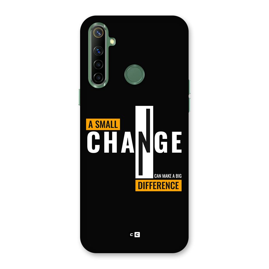 A Small Change Back Case for Realme Narzo 10