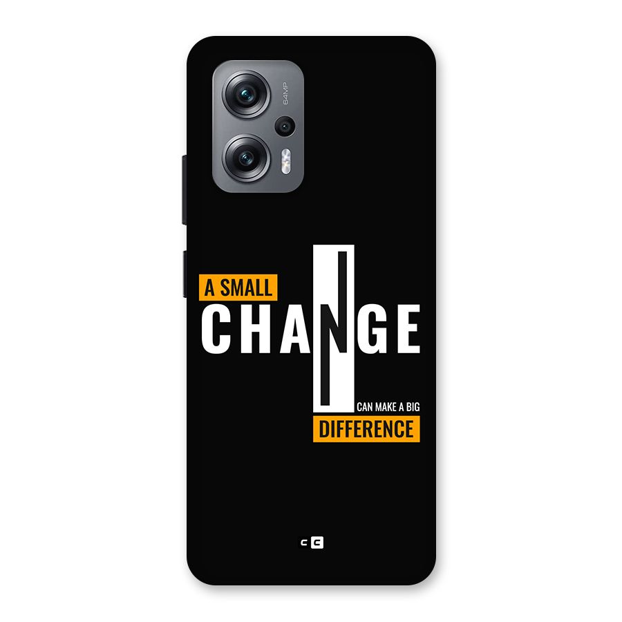 A Small Change Back Case for Redmi K50i
