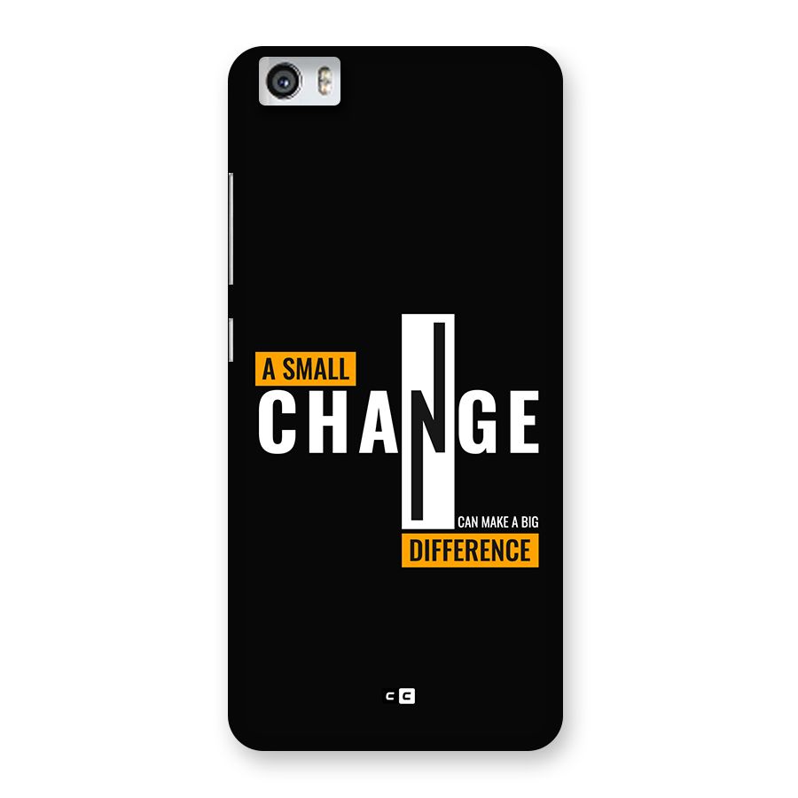 A Small Change Back Case for Redmi Mi 5