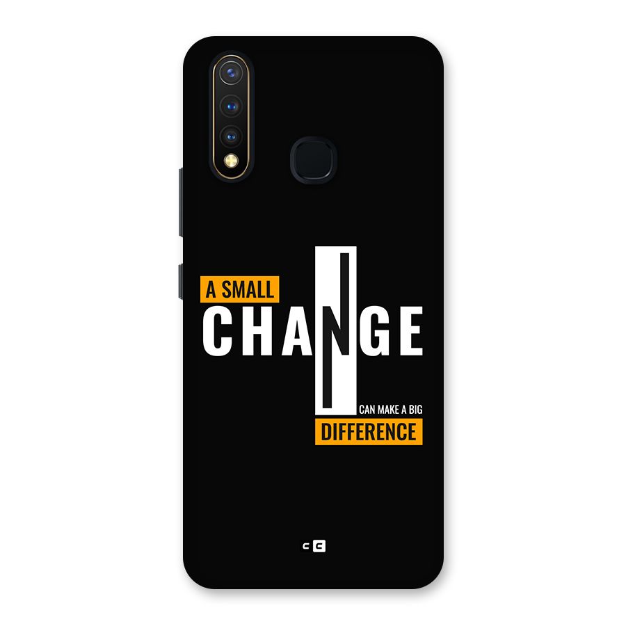 A Small Change Back Case for Vivo U20