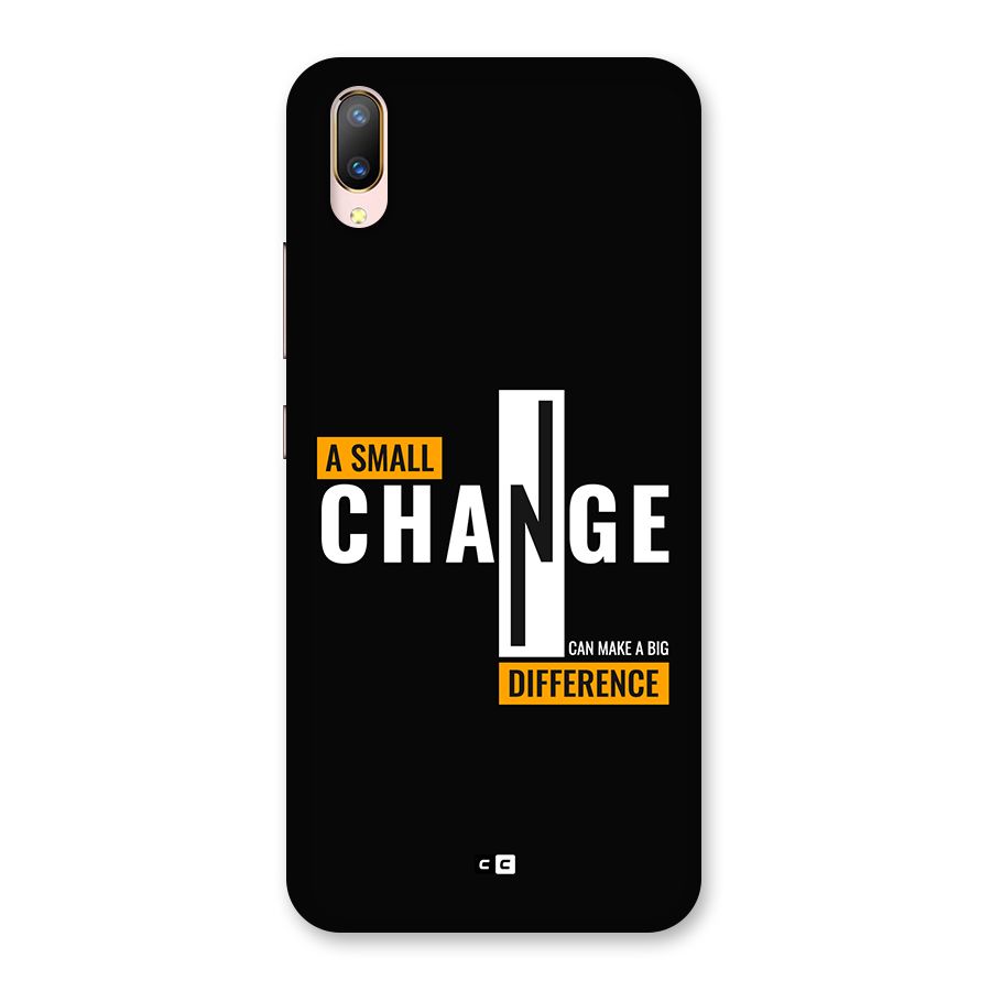 A Small Change Back Case for Vivo V11 Pro