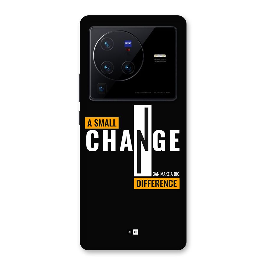 A Small Change Back Case for Vivo X80 Pro