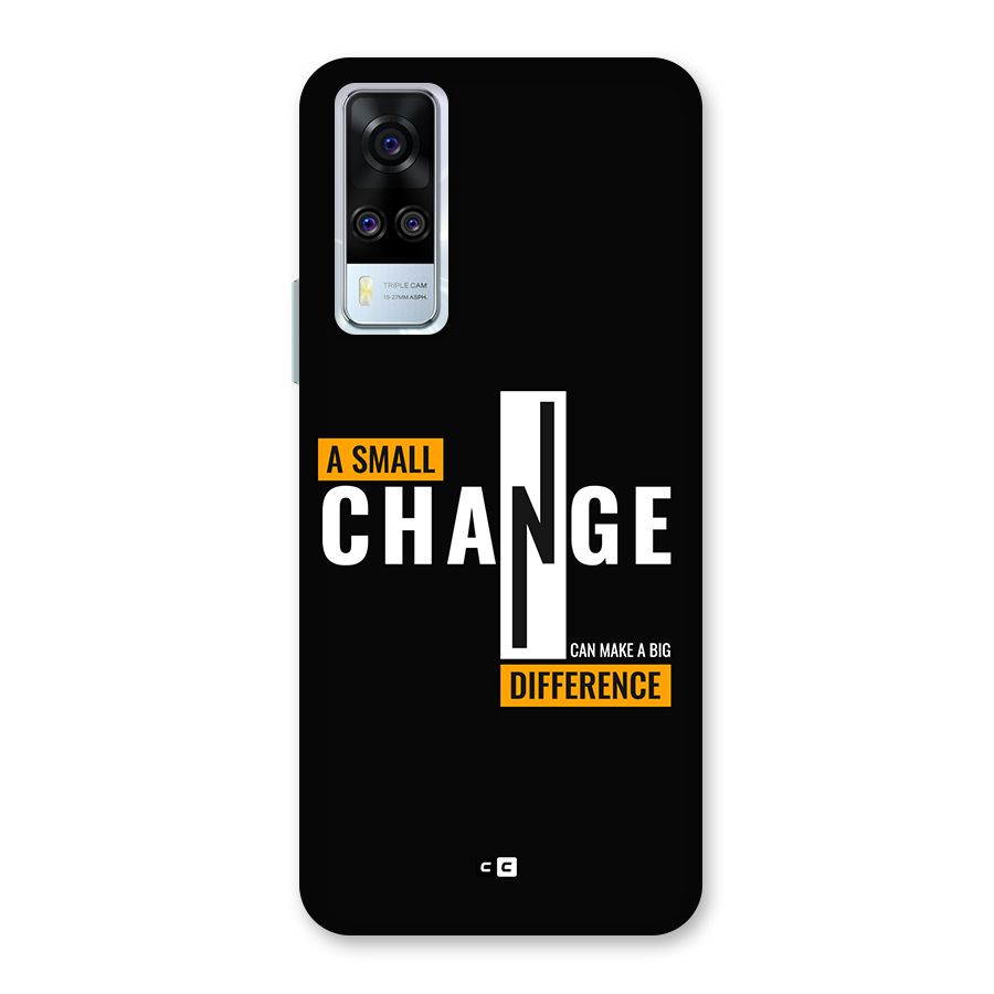 A Small Change Back Case for Vivo Y31