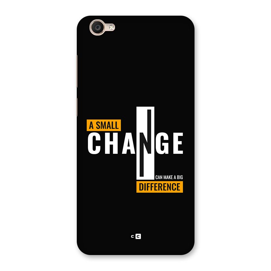 A Small Change Back Case for Vivo Y55s