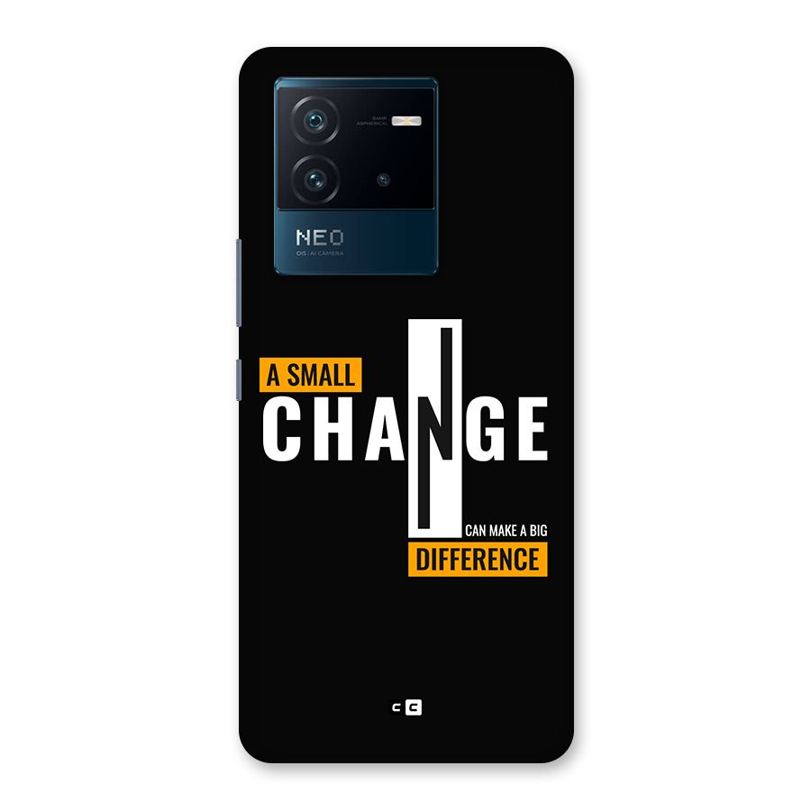 A Small Change Back Case for Vivo iQOO Neo 6 5G
