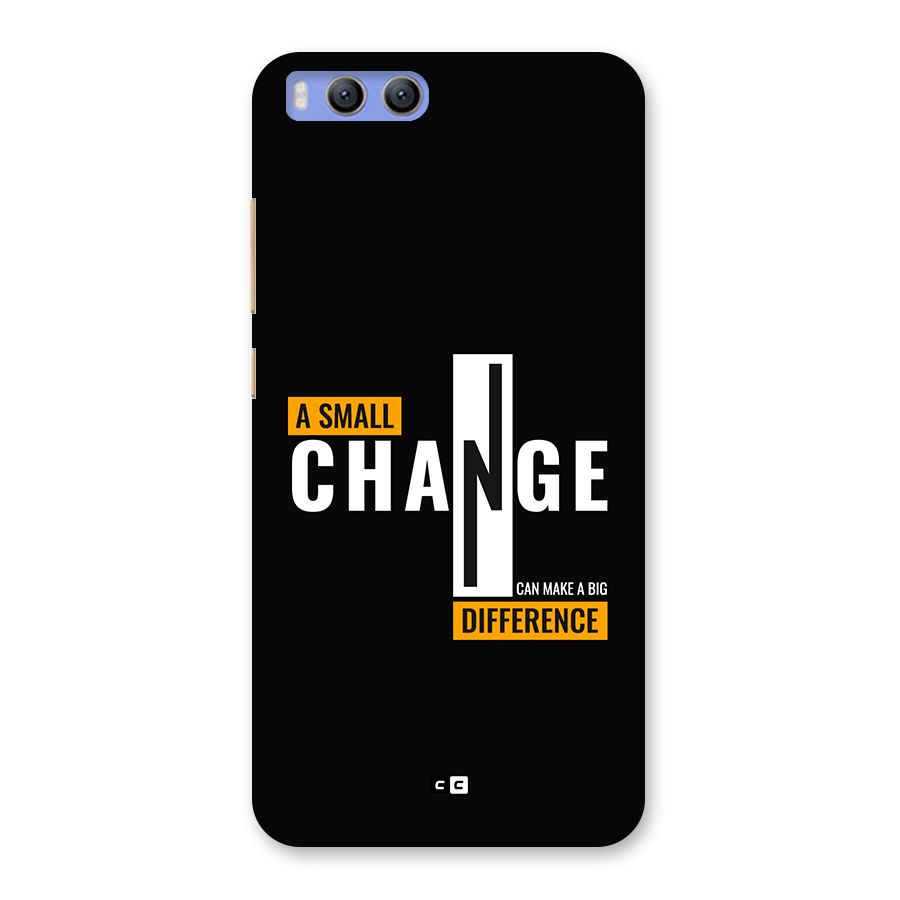 A Small Change Back Case for Xiaomi Mi 6