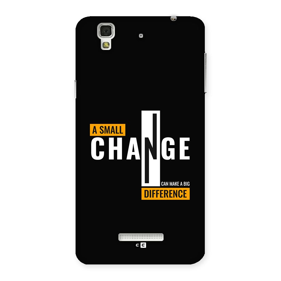 A Small Change Back Case for YU Yureka Plus