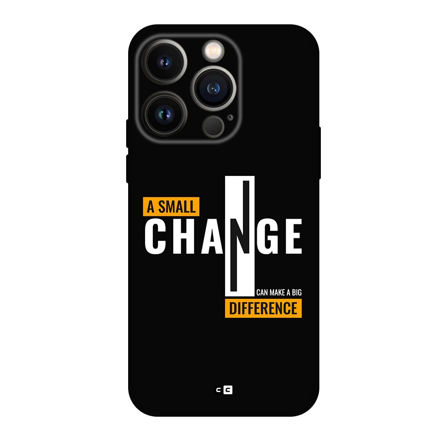 A Small Change Back Case for iPhone 14 Pro