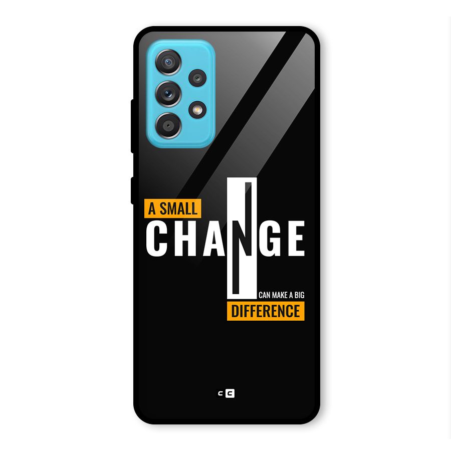 A Small Change Glass Back Case for Galaxy A52s 5G