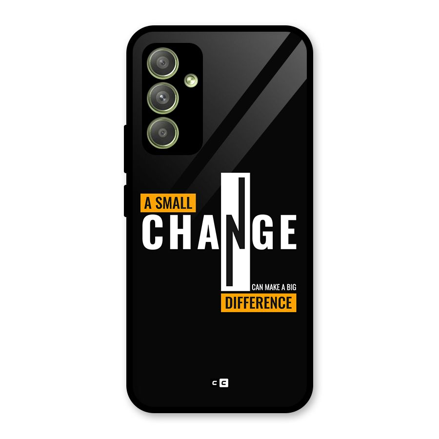 A Small Change Glass Back Case for Galaxy A54