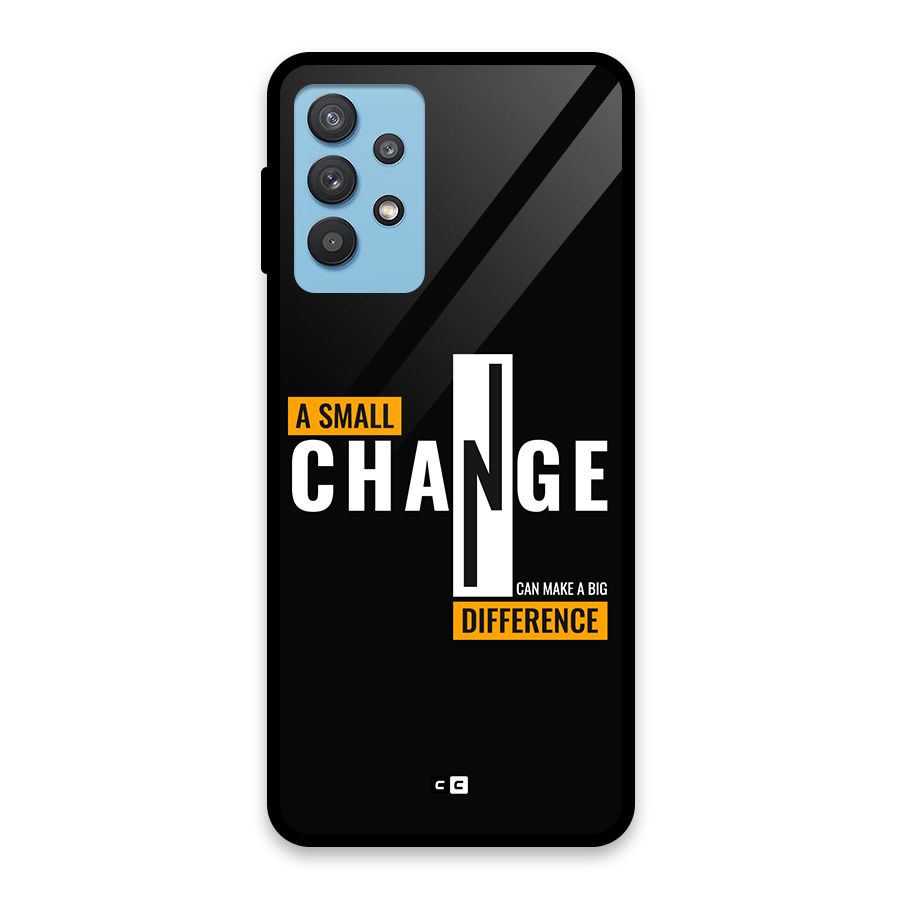 A Small Change Glass Back Case for Galaxy M32 5G