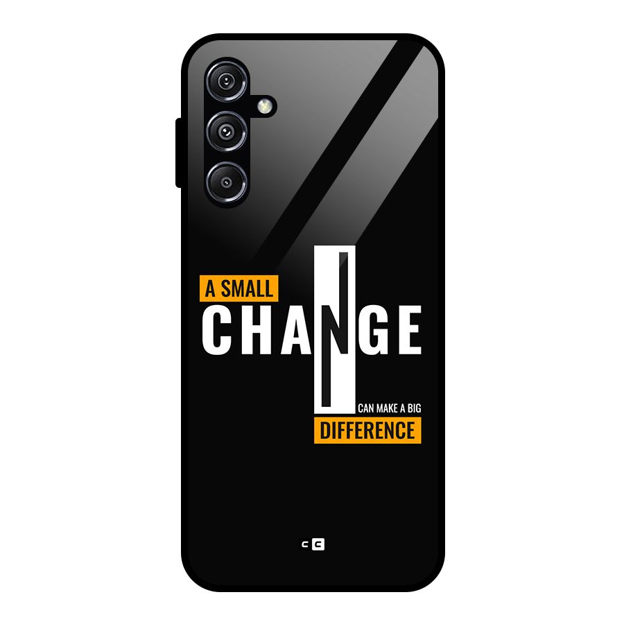 A Small Change Glass Back Case for Galaxy M34 5G