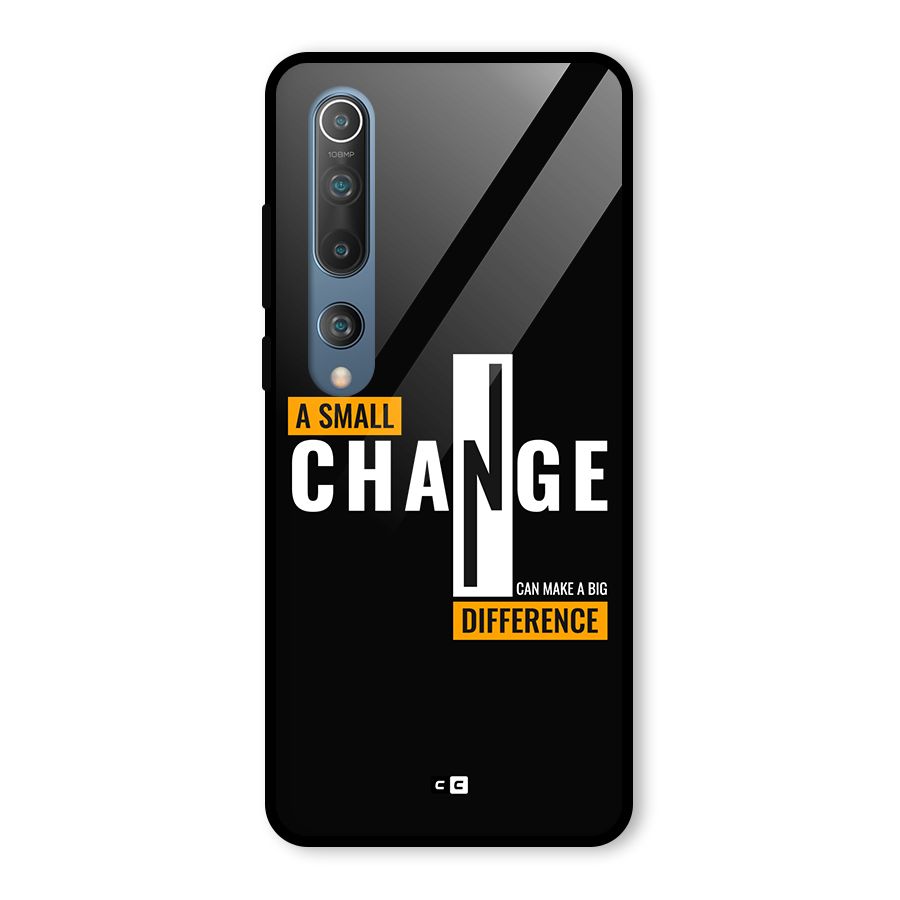 A Small Change Glass Back Case for Mi 10