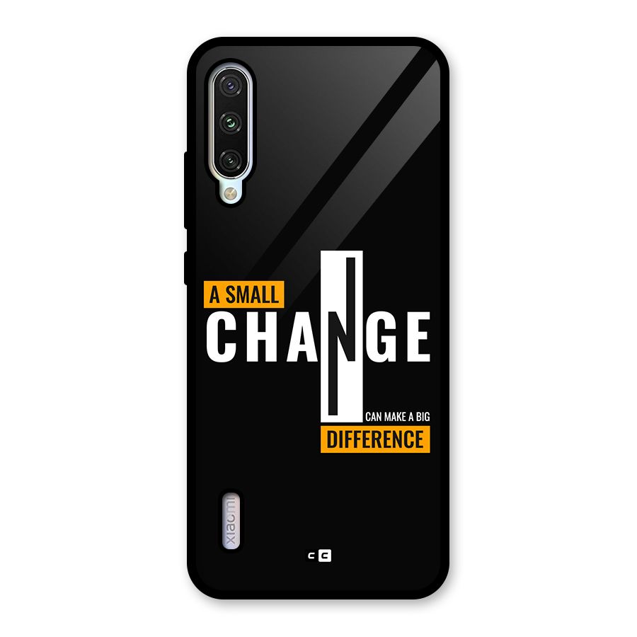 A Small Change Glass Back Case for Mi A3