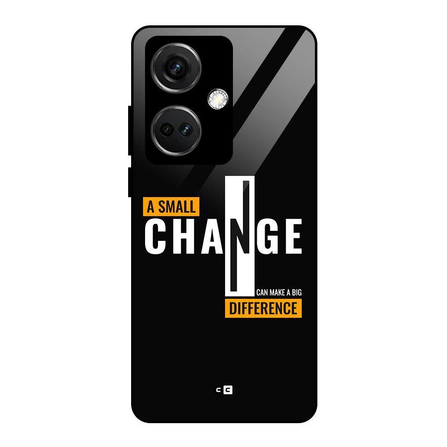 A Small Change Glass Back Case for OnePlus Nord CE 3 5G