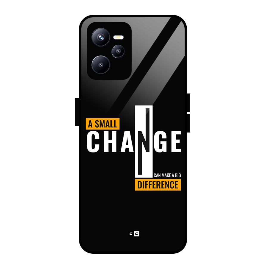 A Small Change Glass Back Case for Realme C35