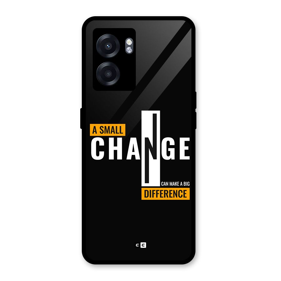 A Small Change Glass Back Case for Realme Narzo 50 5G