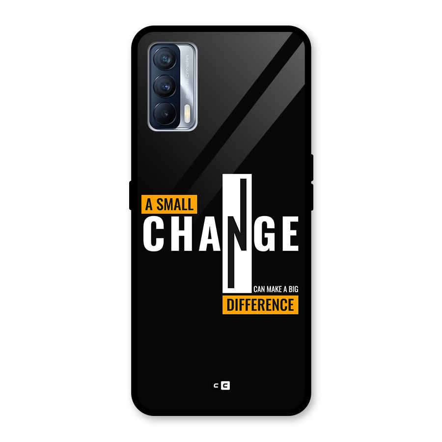 A Small Change Glass Back Case for Realme X7