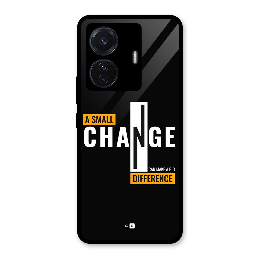 A Small Change Glass Back Case for Vivo T1 Pro
