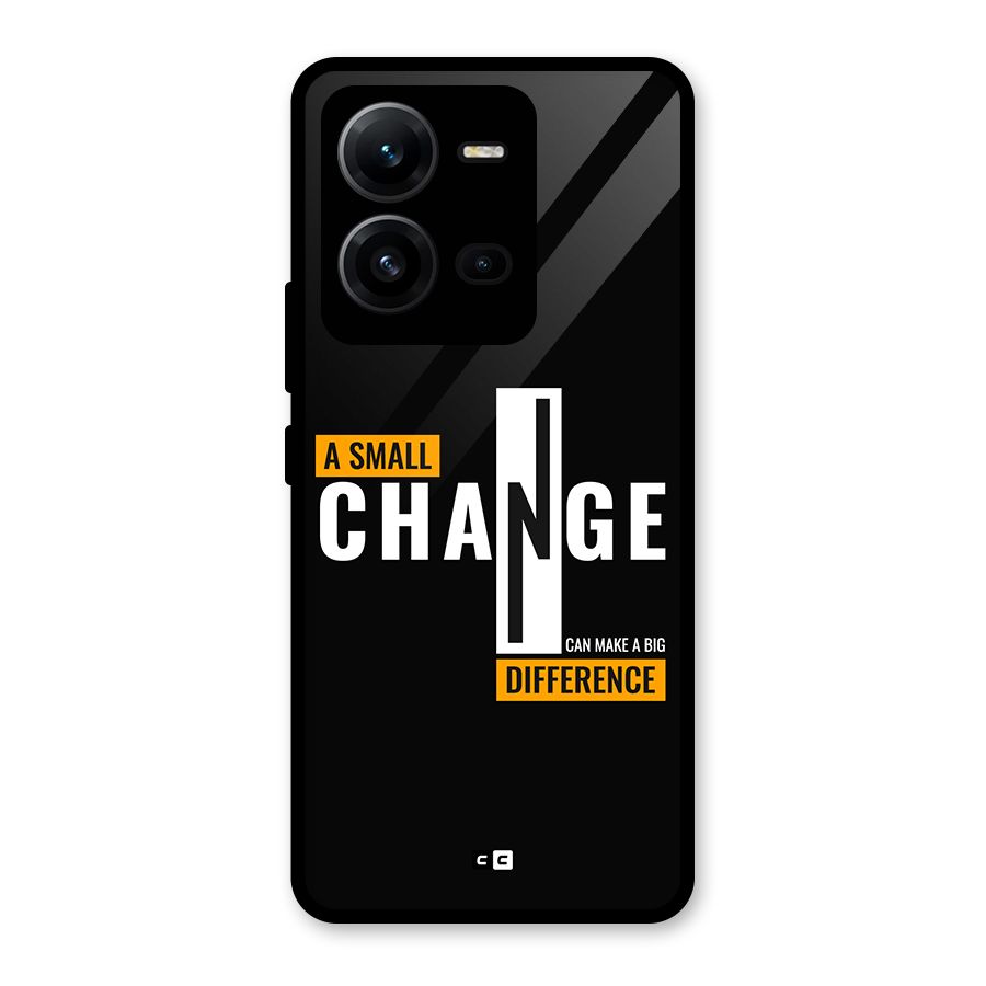 A Small Change Glass Back Case for Vivo V25
