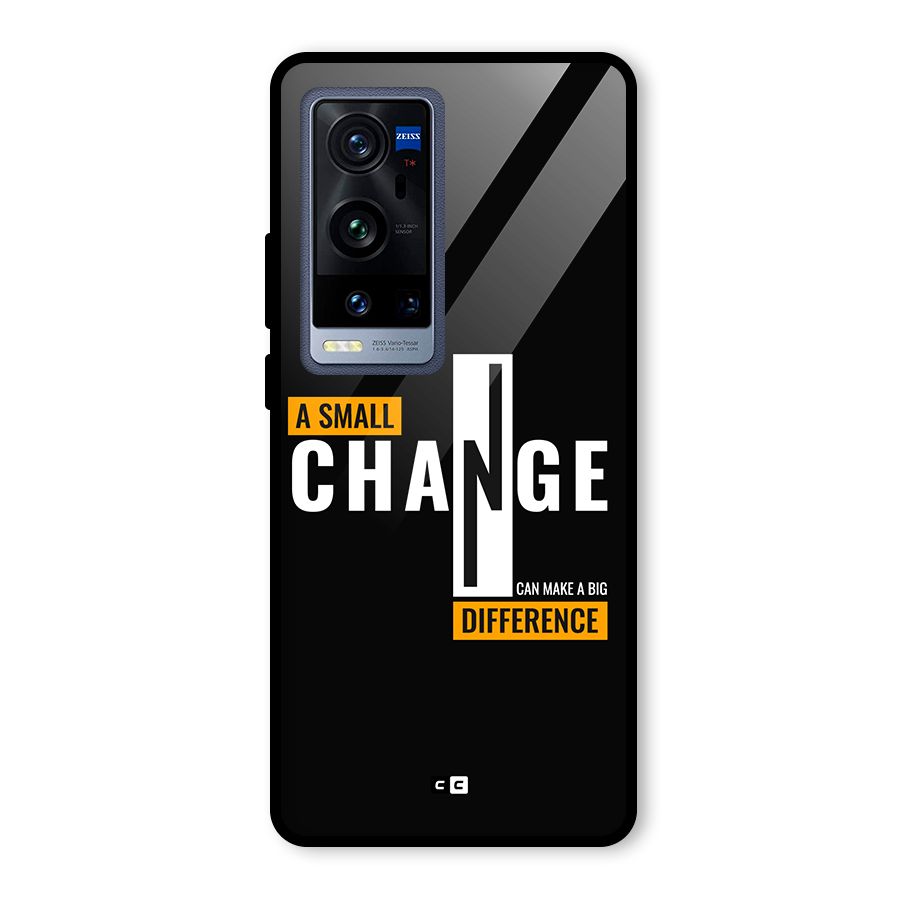 A Small Change Glass Back Case for Vivo X60 Pro Plus